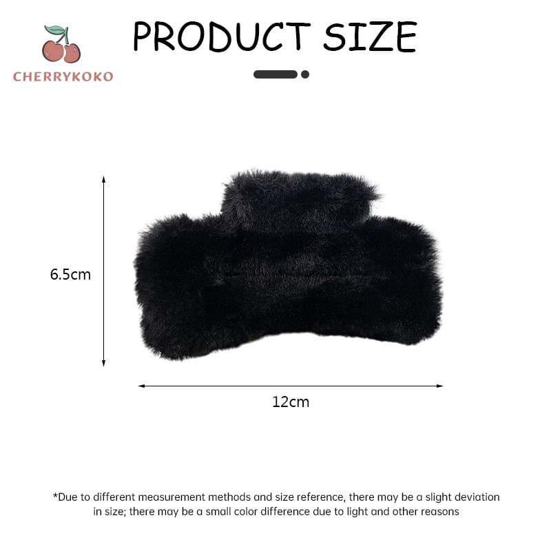 Plush Hair Clip, Women Fuzzy Jaw Hair Clip, Fluffy Imitation Hair Catcher, Hair Styling Claws for Women, Plush Hair Clip, Women Fuzzy Jaw Hair Clip, Fluffy Imitation Hair Catcher, Hair Styling Claws for Women,